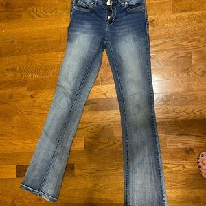 Wallflower Women's Blue Boot Cut Jeans